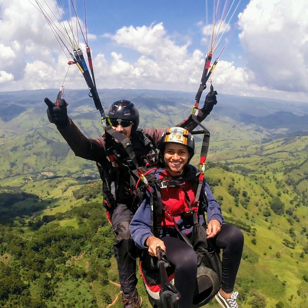 Voo Duplo de Parapente