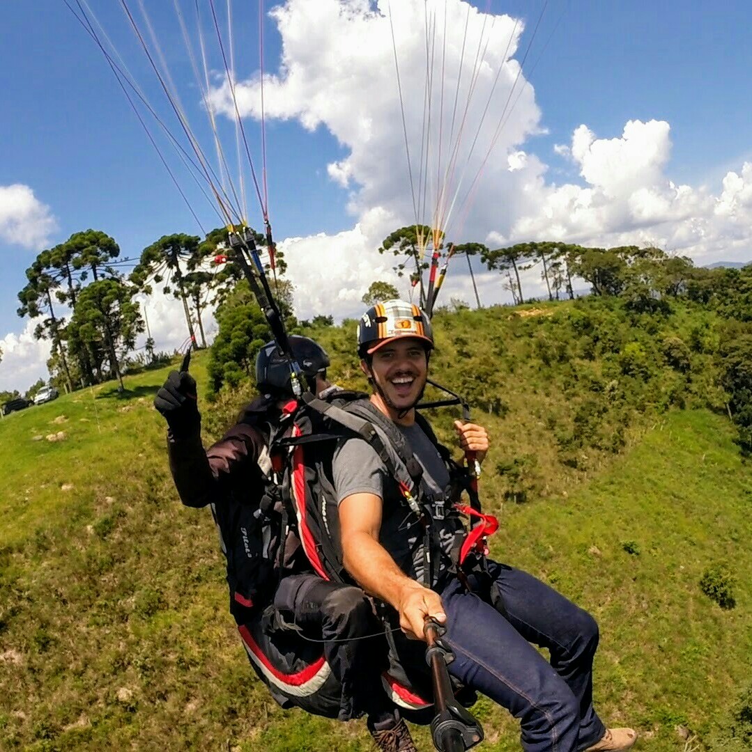 Voo Duplo de Parapente
