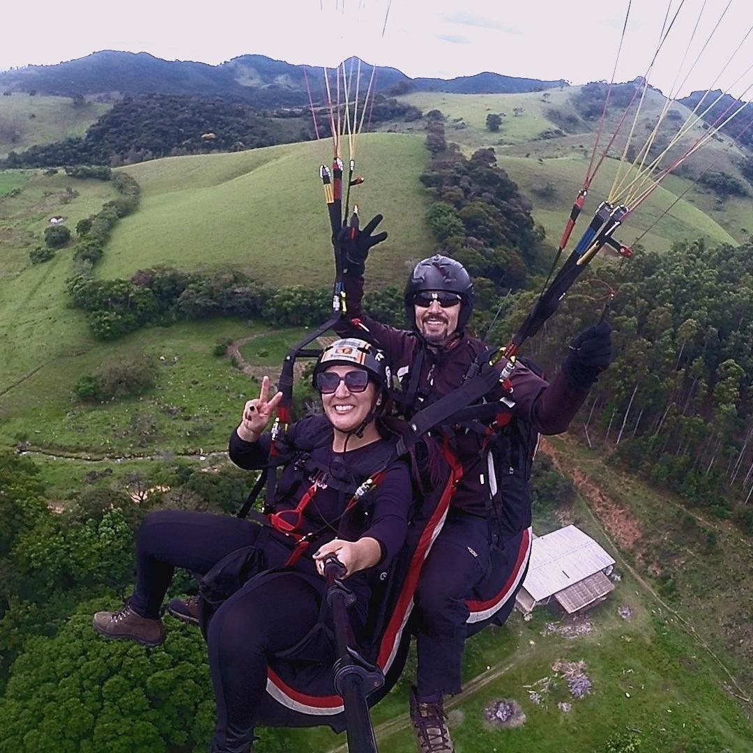 Voo Duplo de Parapente