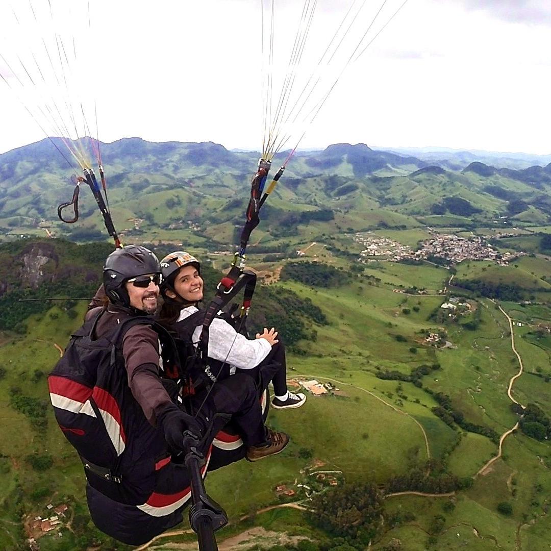 Voo Duplo de Parapente