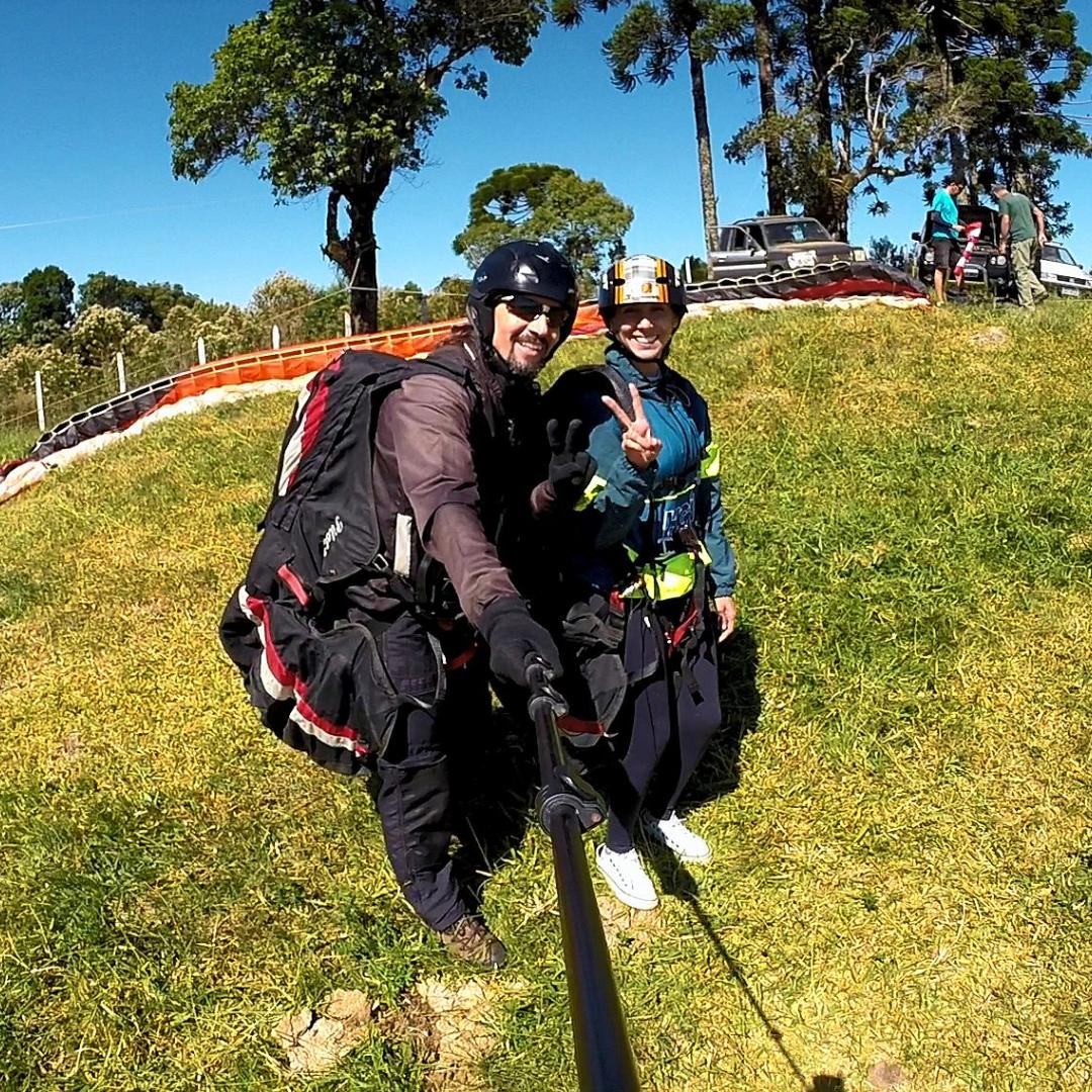Voo Duplo de Parapente