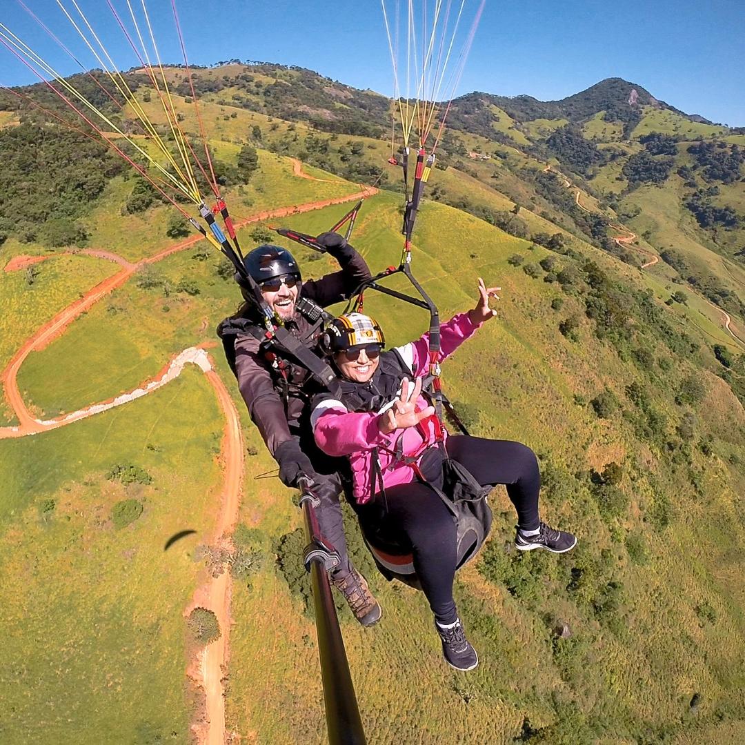 Voo Duplo de Parapente